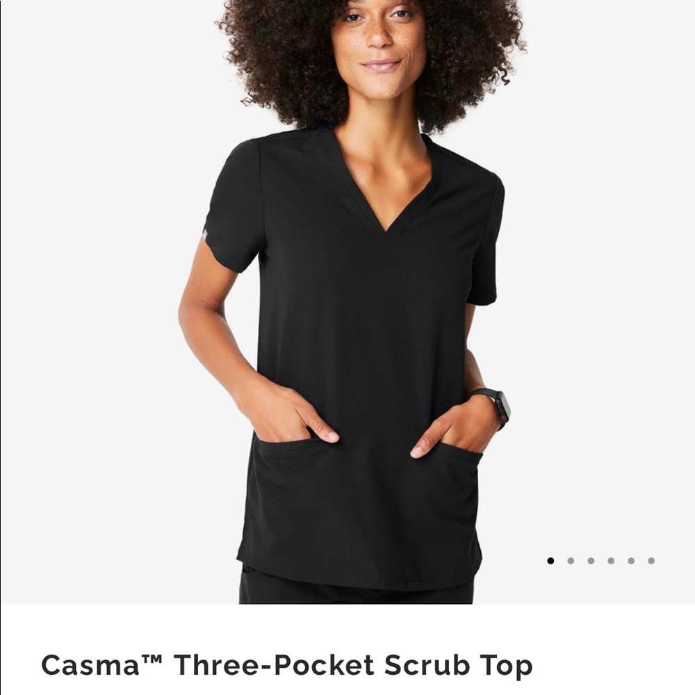 Figs Casma Three Pocket Scrub Top